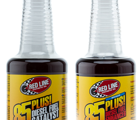 RED LINE SYNTHETIC OIL  85 PLUS DIESEL FUEL CATALYST.