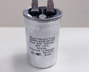 MOTOR CAPACITOR 450 VAC.