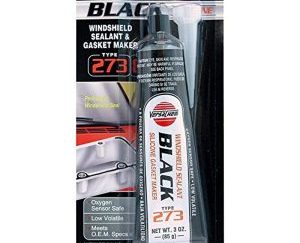 Black Silicone Windshield Sealant & Gasket Maker 3oz / 85g