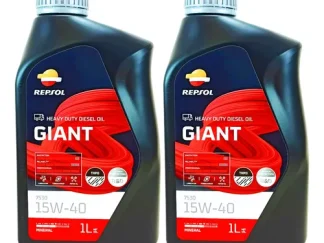 REPSOL HEAVY DUTY DIESEL OIL GIANT 15W-40 1L.