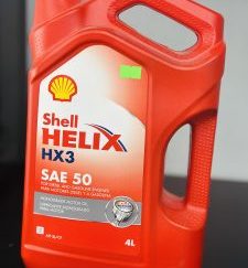 Shell Helix HX3 SAE 50 Diesel & Gasoline Engines 1 GAL / 4L.