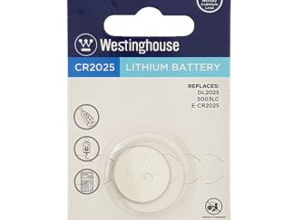 WESTINGHOUSE LITHIUM BATTERY CR2025 3V.
