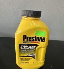Radiator Stop Leak Prestone 11fl oz 325mL.