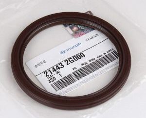 GENUINE-OIL SEAL PN#: 214432G000. H. TUCSON- KIA SORENTO. G4KE-G4KD.