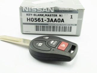 NISSAN KEY-BLANK MASTER H0561-3AA0E. FITMENT: ALMERA, SENTRA, SLYPHY, SUNNY, VERSA SEDAN.