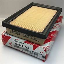 Toyota Air Filter Genuine. 17801-21060. FITMENT FOR QAUA/ VITZ/ YARIS-HYBRID.