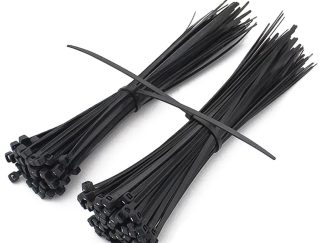 AC.139.008 16" THICK BLACK CABLES TIES.