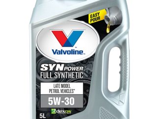 VALVOLINE FULL SYTHETIC MOTOR OIL SAE 5W-30 5QT. PREMIUM PROTECTION.