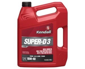 KENDALL SUPER-D3 DIESEL ENGINE OIL SAE 15W-40 1GAL.