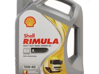 SHELL RIMULA. HEAVY DUTY DIESEL ENGINE OIL. R4X. 15W-40. 4LITRES.