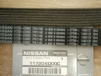 11720-ED00C/ FAN BELT OR ALTERNATOR BELT FOR Y12, TIIDA 1.6, MICRA, NOTE,LATIO,GRAND LIVINA, BLUEBIRD SYLPHY.. 11720-ED00C/ 7PK1140.