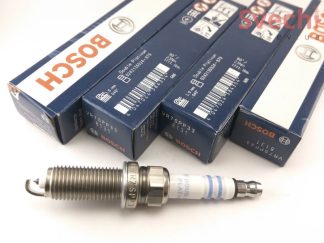 BOSCH SPARK PLUGS/ DOUBLE PLATINUM. VR7SPP33/ PART NUMBER: 0242135524. FITMENT: NISSAN TIIDA/ NISSAN Y12/ NISSAN SYLPHY.