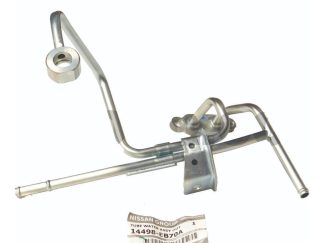 NISSAN GENUINE/ TUBE WATER ASSY OUTLET. PART NUMBER: 14498-EB70A. FITMENT FOR : NIISAN NAVARA/ NISSAN FRONTIER.