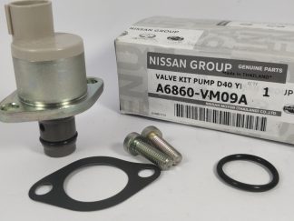 GENUINE NISSAN INECTOR SUCTION CONTROL VALVE/ PART NUMBER: A6860-VM09A. FITMENT FOR : NISSAN NAVARA D40/ PATHFINDER. DIESEL. VALVE KIT PUMP D40 Y.