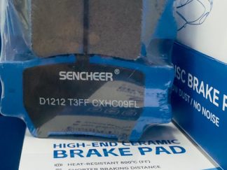 SENCHER- HIGH END CERAMIC BRAKE PADS- HEAT RESISTANT 800°C (FF). DESCRIPTION: TOYOTA RAV 4 REAR DISC PADS. 2005-2012. D1212.