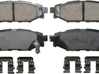 Wagner QS ZD1114 Rear Disc Brake Pad Set, Chamfered Edges for Smooth, Quiet Stops, Fitment: 2009–2018 Subaru Forester, 2016–2021 Subaru Crosstrek.