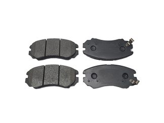HI-Q- SET OF FRONT BRAKE PADS- PN#: 581012EA11. FOR: OLD MODEL TUCSON- G4GC. 04-06.