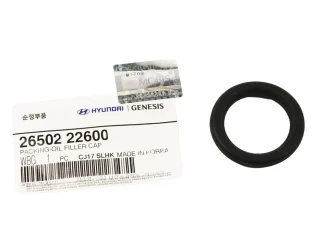 GENUINE OIL FILLER CAP SEAL- PN#:2650222600. FITMENT: H. CRETA- H. ACCENT 99-22- H. ELANTRA 2000-23.