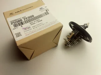 GENUINE- THERMOSTAT ASSY- FOR: HYUNDAI TUCSON- KIA SOUL- 2012-2019. HYUNDAI ELANTRA. PN#: 25500-2E000.
