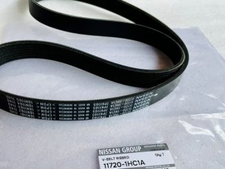 GENUINE- NISSAN BELT- BELT FAN. FOR: NISSAN ALMERA- NISSAN MARCH- NISSAN SUNNY- NISSAN NOTE- NISSAN VERSA- PN#: 117201HC1A 