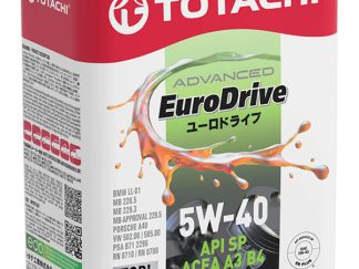 TOTACHI- EURODRIVE- 5W-40. FULLY SYNTHETIC. GALLON. 6 X 4L.