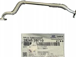 GENUINE- TURBO OIL PIPE LINE- HYUNDAI TUCSON-G4FJ- 1.6. TURBO. 2015-2020. PN#: 28245-2B710